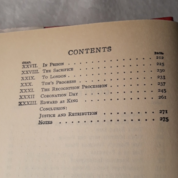 Rare 1909 hardcopy of The Prince And The Pauper Written By Mark Twain in 1909 - Picture 12 of 16